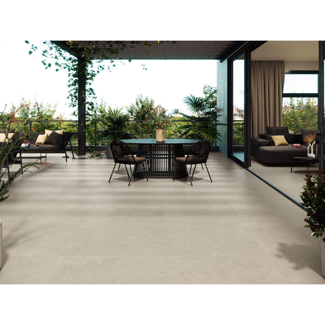 Idris Arena Matt Porcelain Tile 1000x1000mm