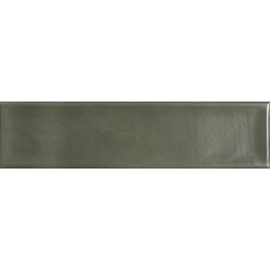Navajo Oliva Matt Porcelain Brick Tile 75x300mm