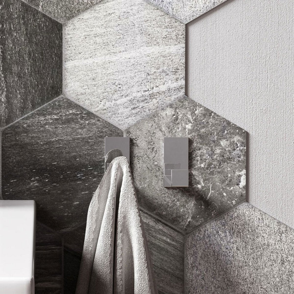 Nyland Chrome Robe Hook