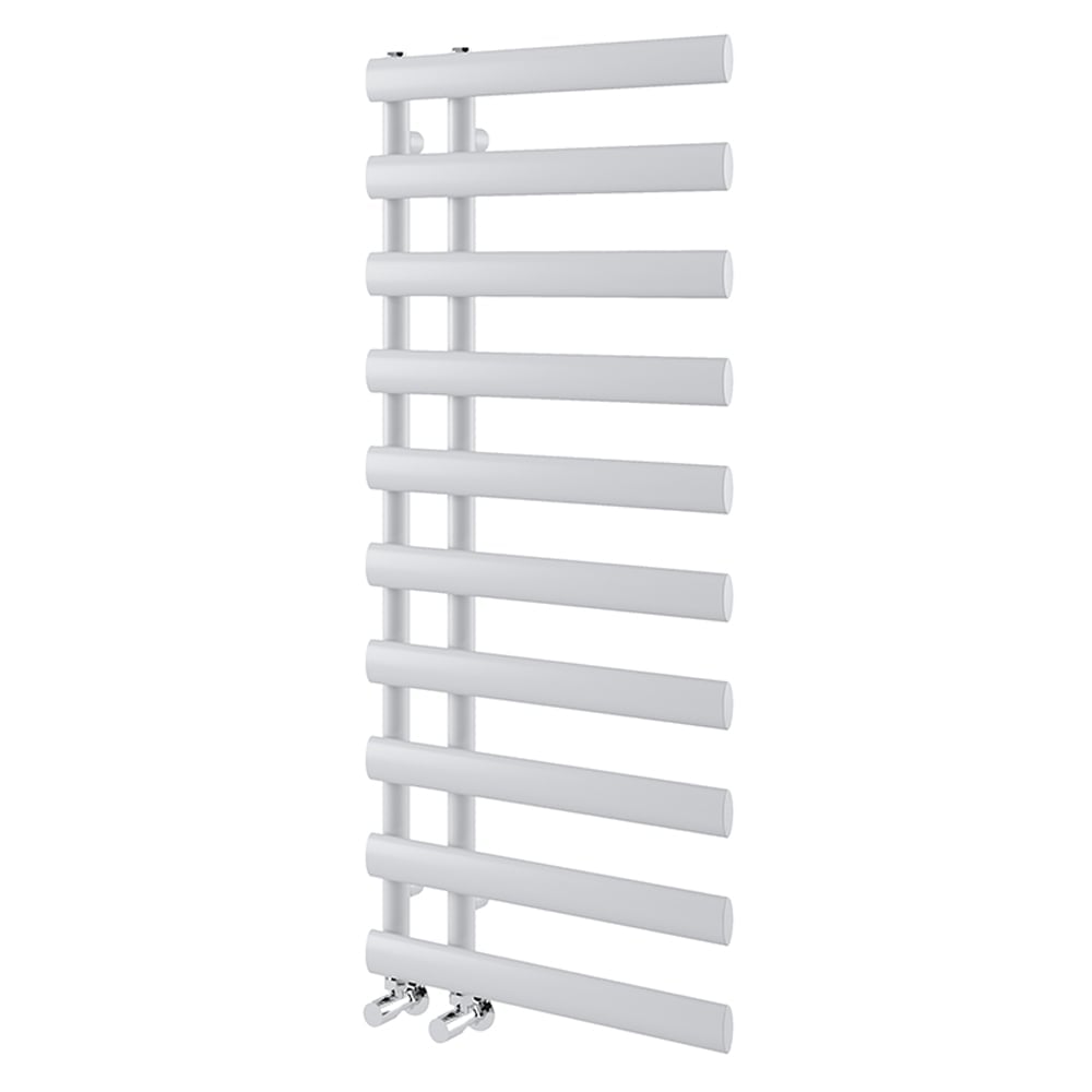 Dunwell White Designer Heated Towel Rail 1140x500mm