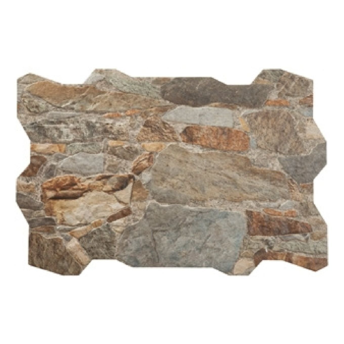 Mombasa Matt Ocre Stone Wall Tile 600x400mm
