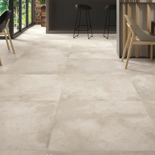 Mirador Taupe Matt Porcelain Stone Tile 1000x1000mm