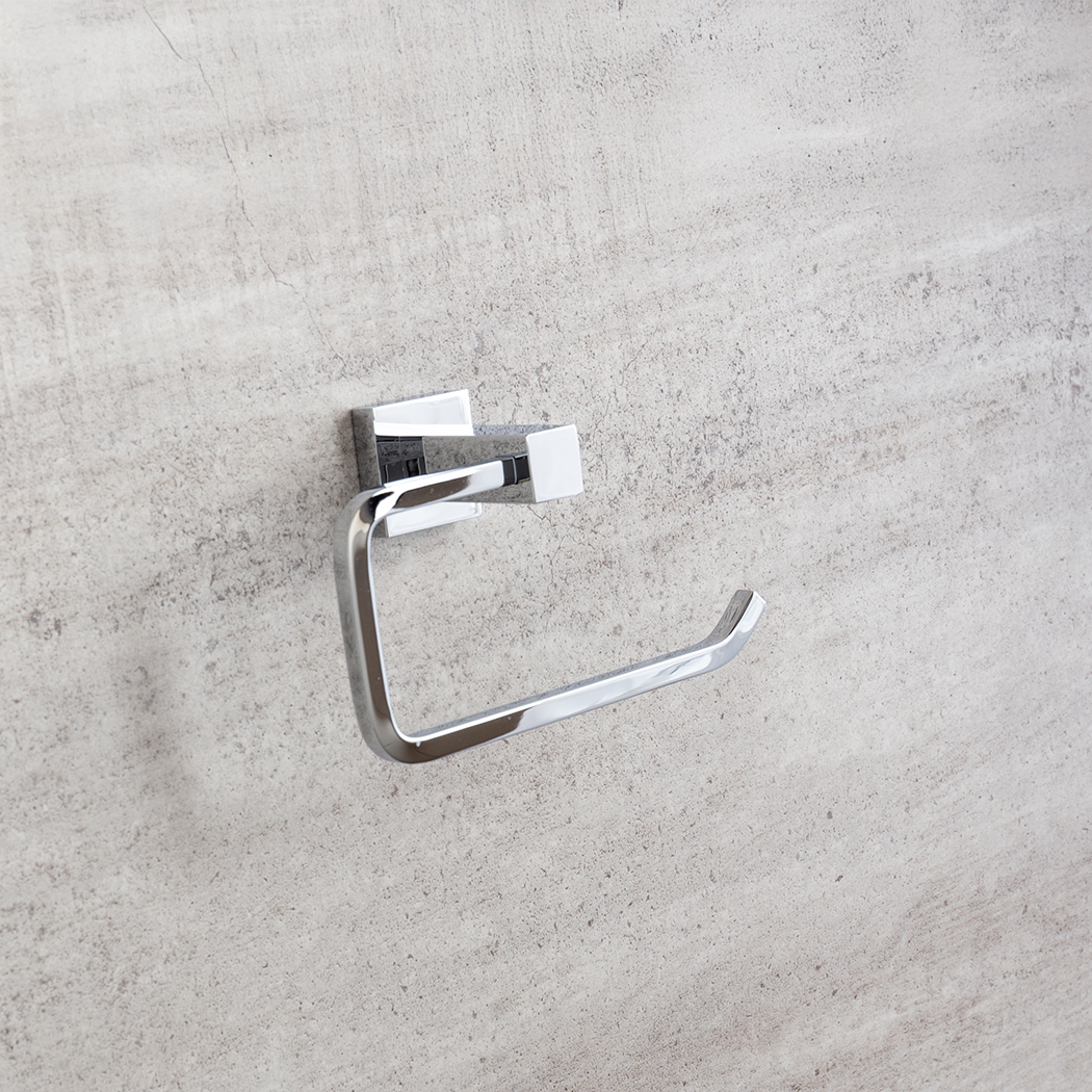 Quad Chrome Toilet Roll Holder