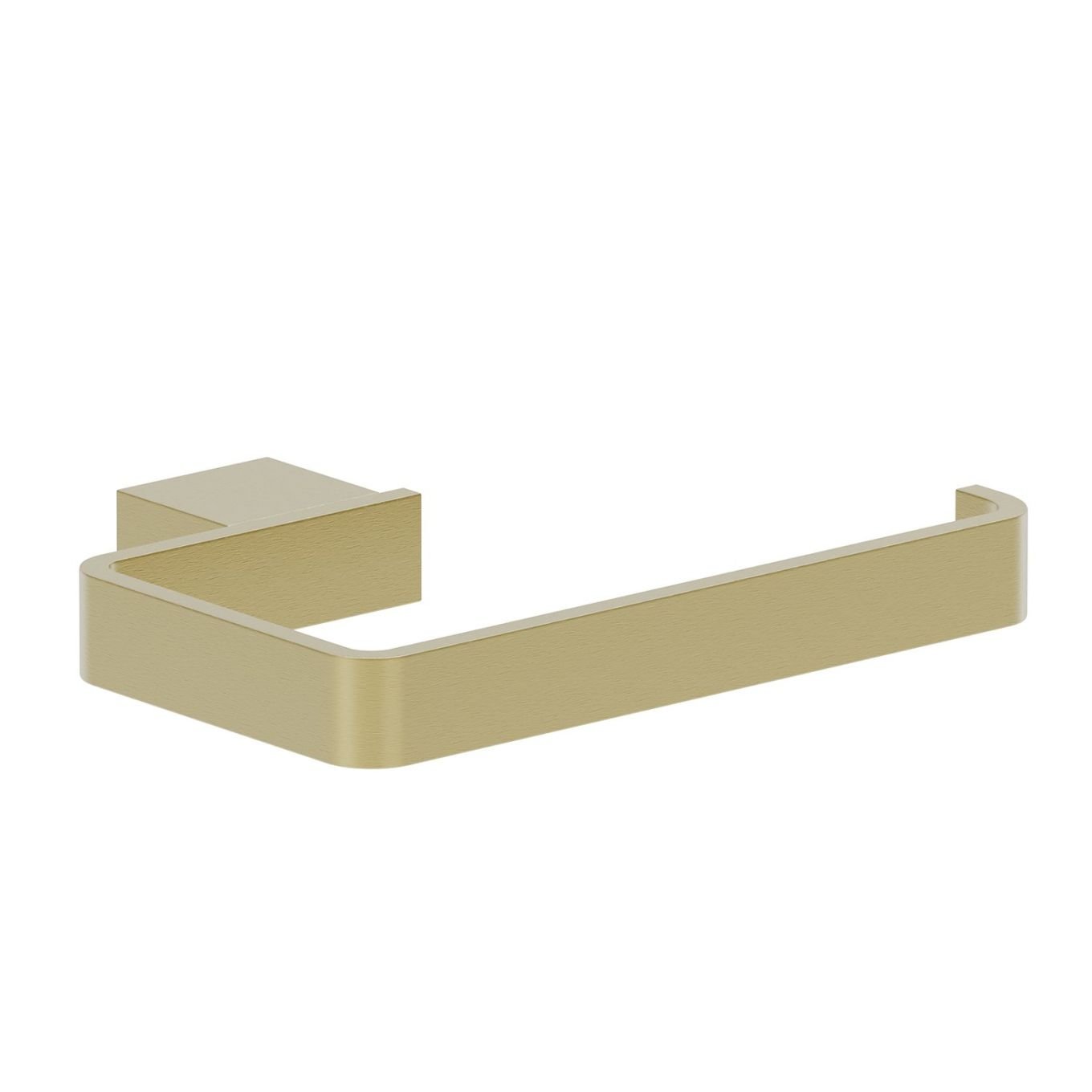 Elora Brushed Gold Toilet Roll Holder