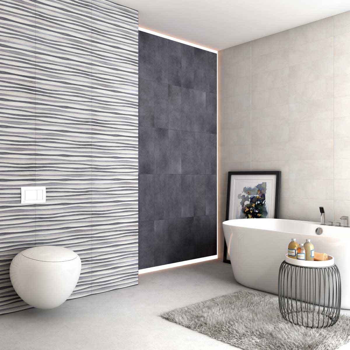 Wild Gris Wall Matt Tile 200mmx500mm