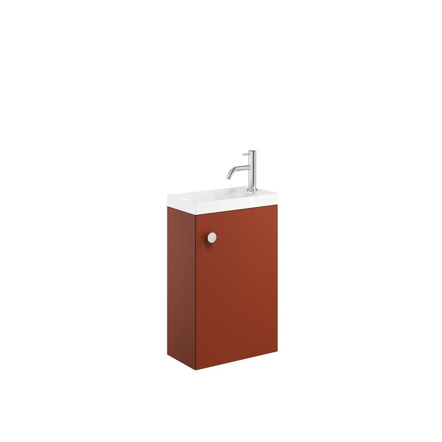 Alo Cloakroom Unit 400 with Stone Resin Basin