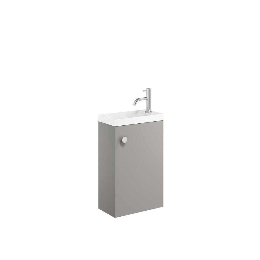 Alo Cloakroom Unit 400 with Stone Resin Basin