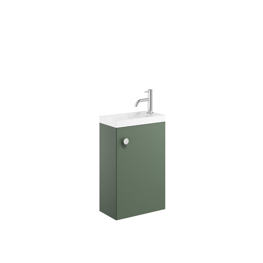 Alo Cloakroom Unit 400 with Stone Resin Basin
