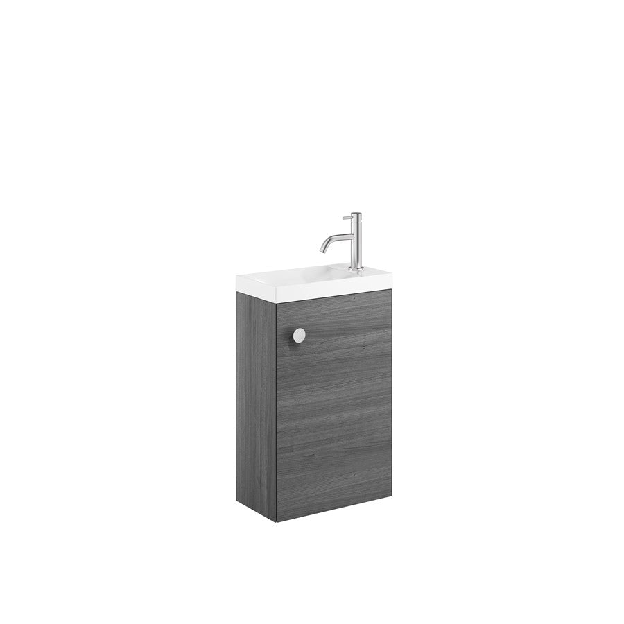 Alo Cloakroom Unit 400 with Stone Resin Basin