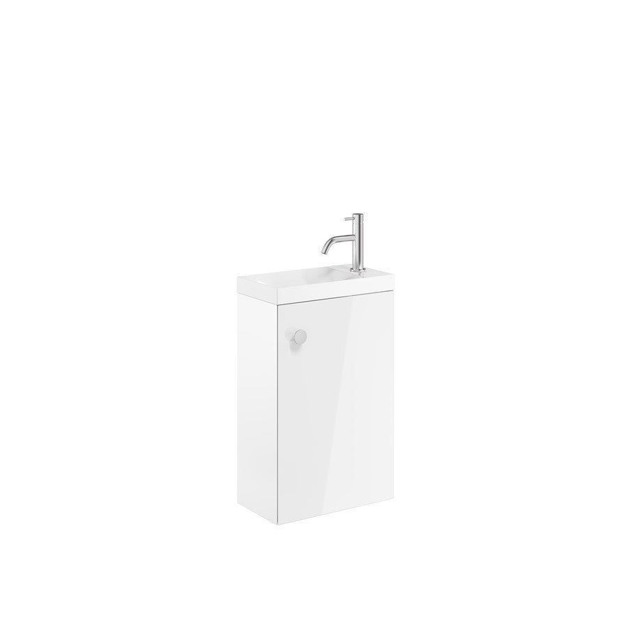 Alo Cloakroom Unit 400 with Stone Resin Basin