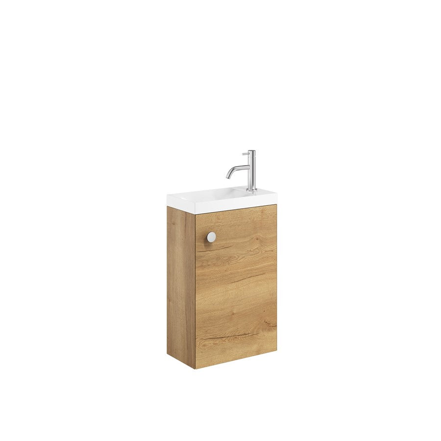 Alo Cloakroom Unit 400 with Stone Resin Basin