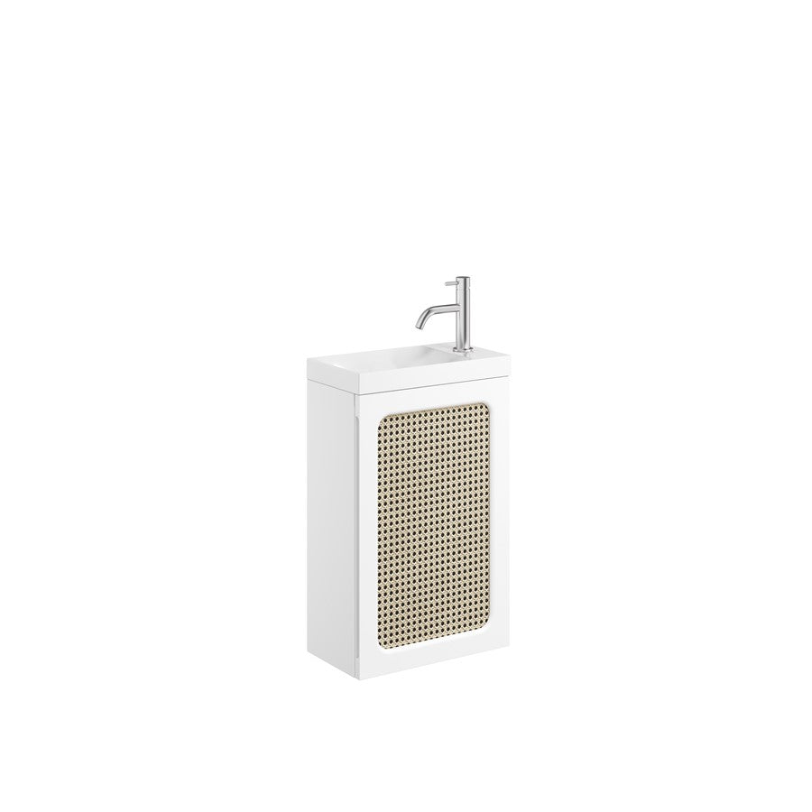 Alo Cloakroom Unit 400 with Stone Resin Basin