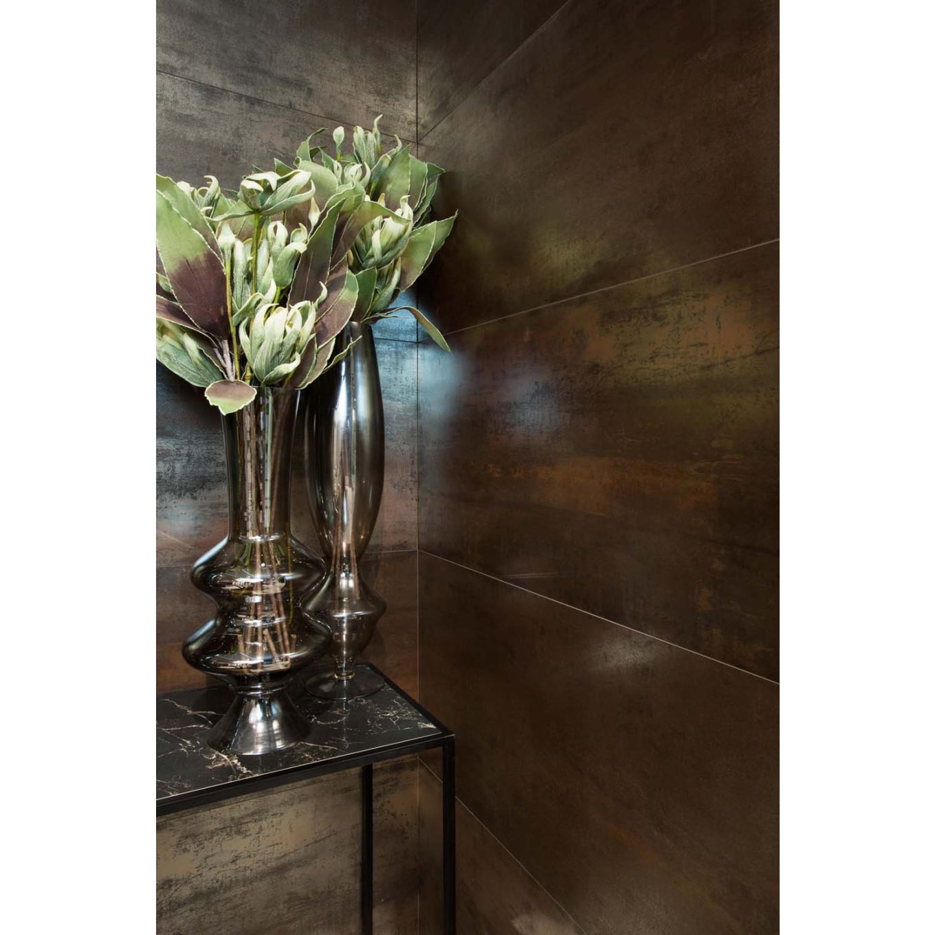 Corten Steel Matt Porcelain Tile 300x600mm