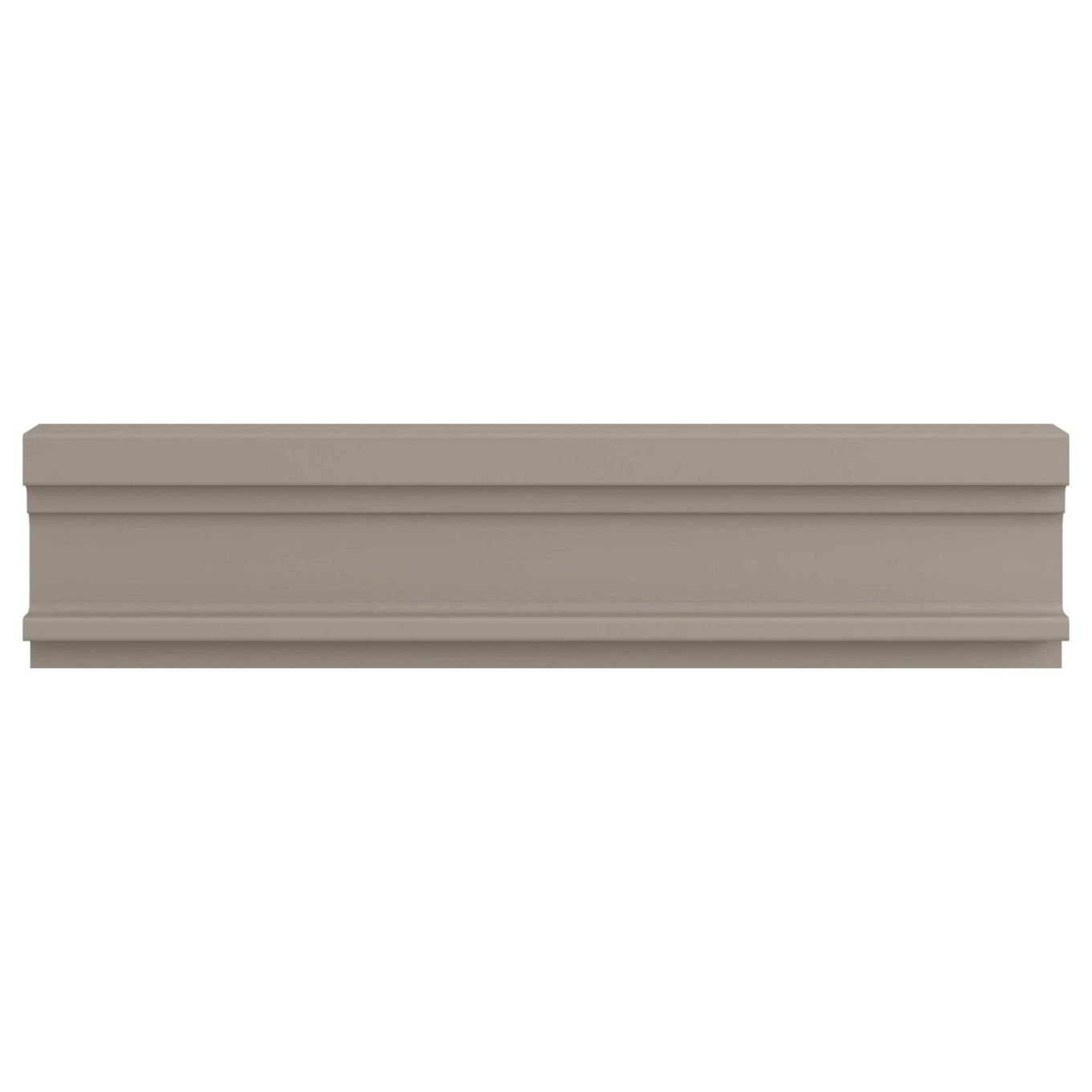 Braxton Sombra Taupe Matt Ceramic Border Tile 75x300mm