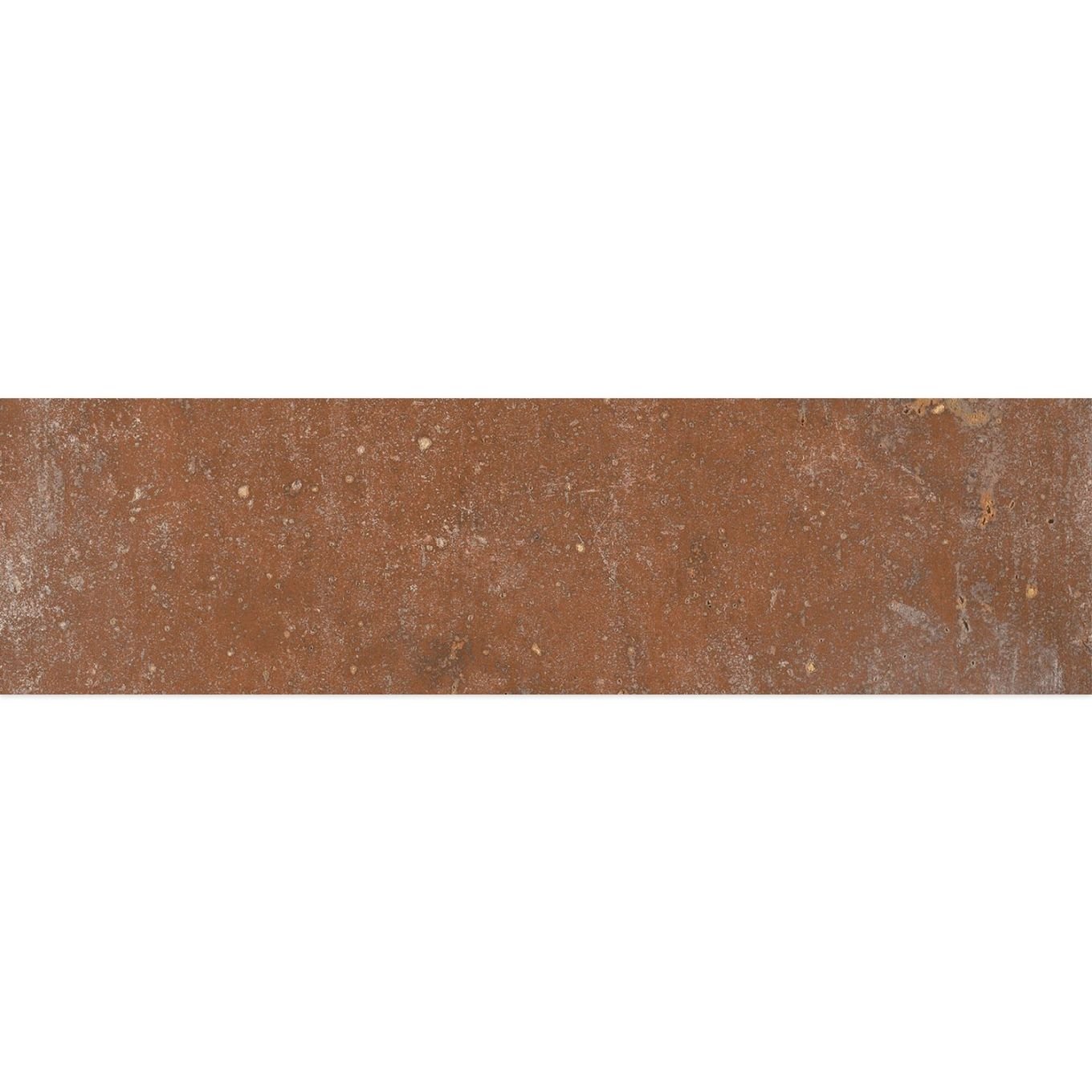Terraza Red Terracotta Matt Porcelain Brick Tile 280x70mm