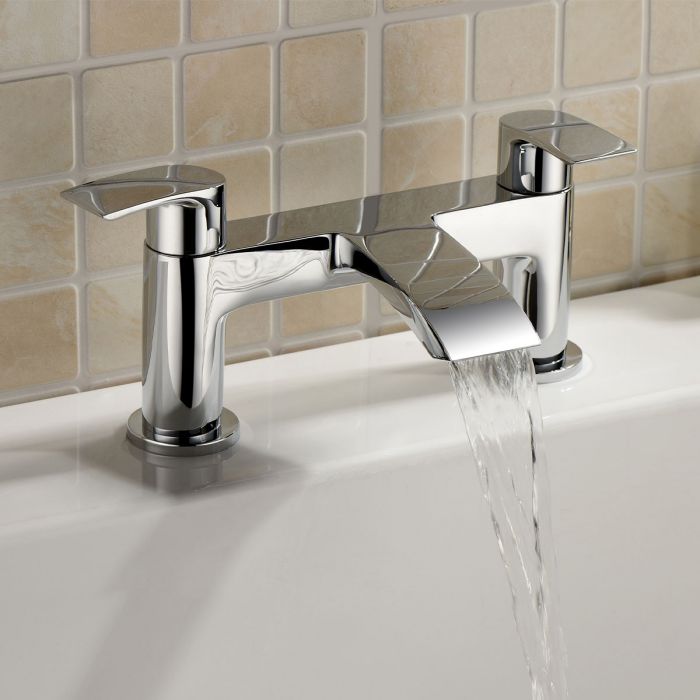 Tear Chrome Bath Filler Tap