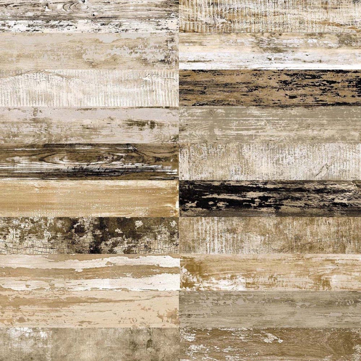 Ubank Natural Wood Effect Matt Porcelain Tile 200x1200mm