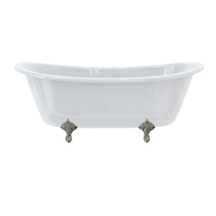 Bateau Double Ended Bath with Standard Feet