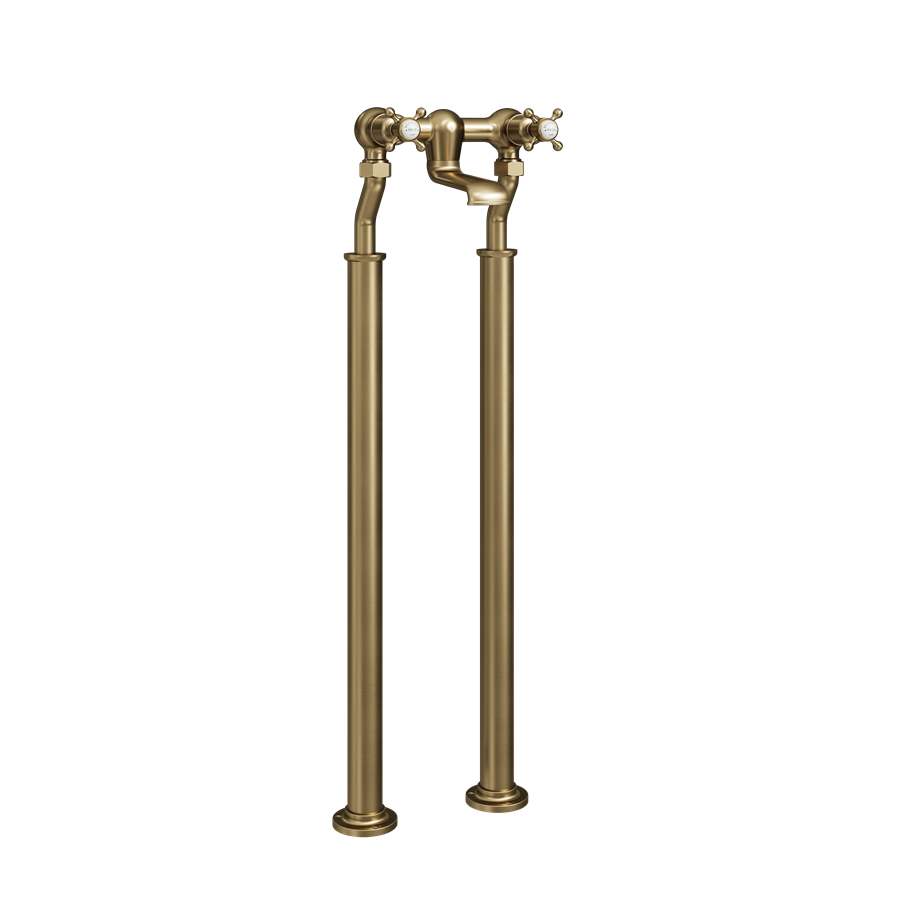 Belgravia Crosshead Bath Filler with Legs