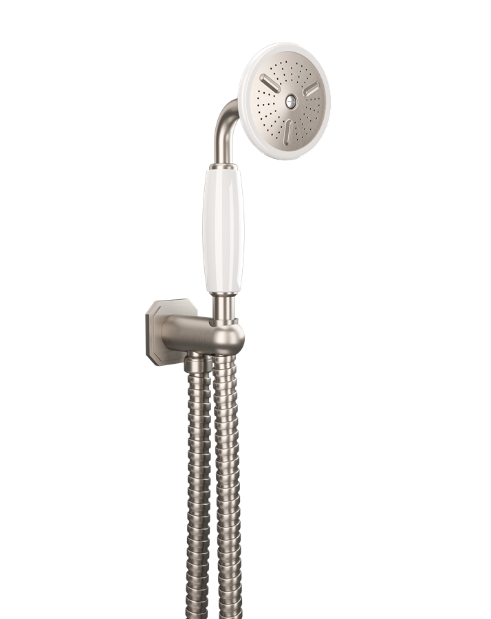 Belgravia Shower Handset, Wall Outlet & Hose
