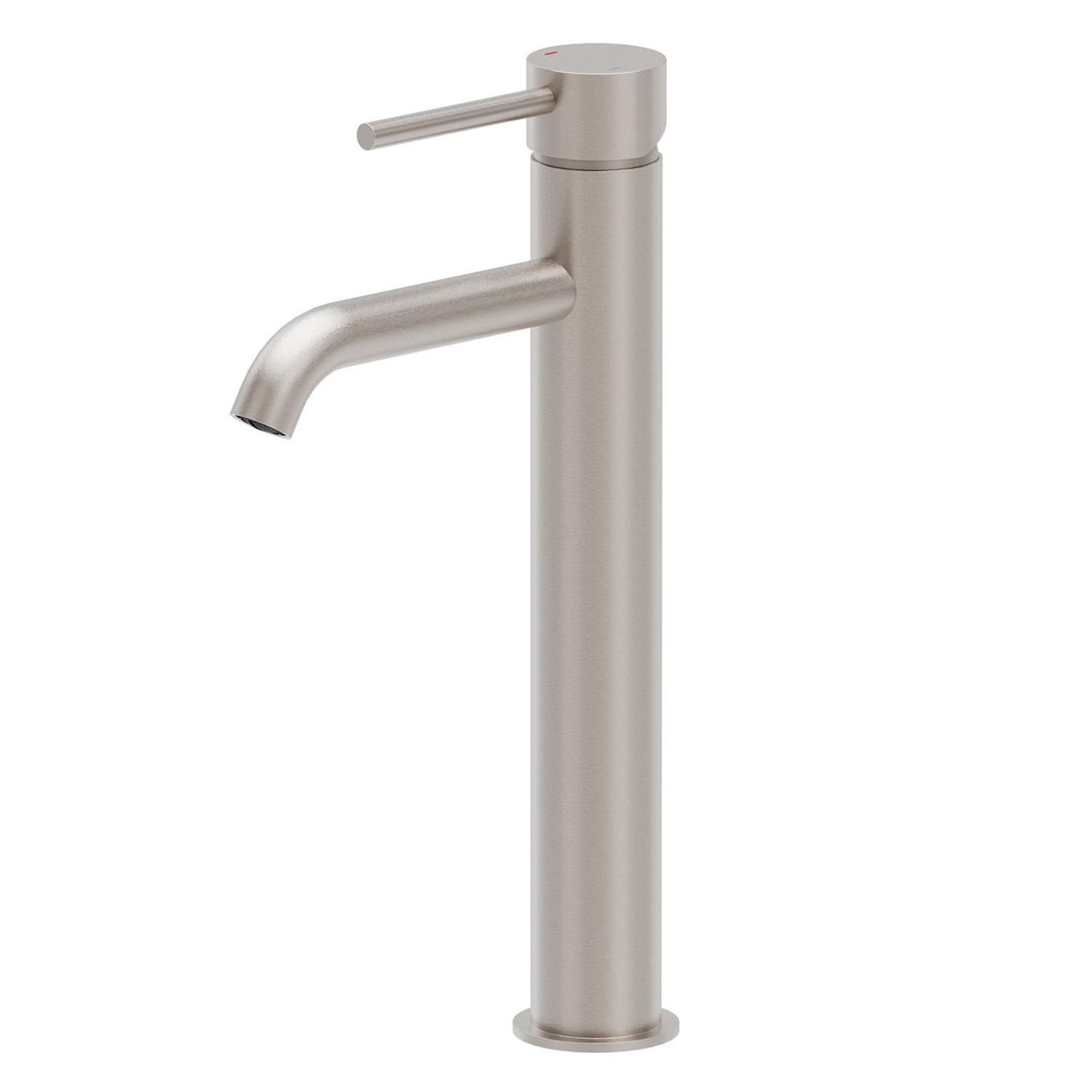 Elora Brushed Nickel Tall Basin Mixer Tap