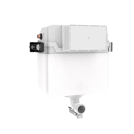 Dual Flush Concealed Cistern (with discharge pipe & installation kit)