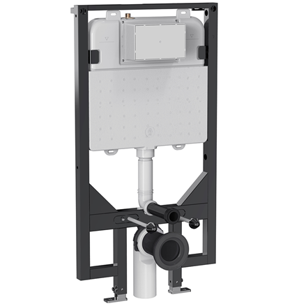 Slim Depth WC Support Frame 1.14M Height (with dual flush concealed cistern & installation kit)