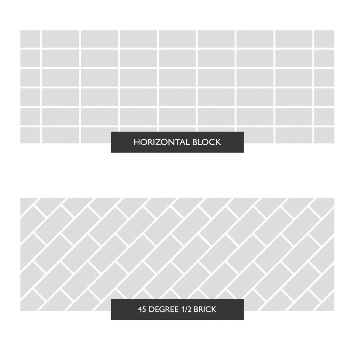 Metro White Ceramic Brick Tile 100x200mm