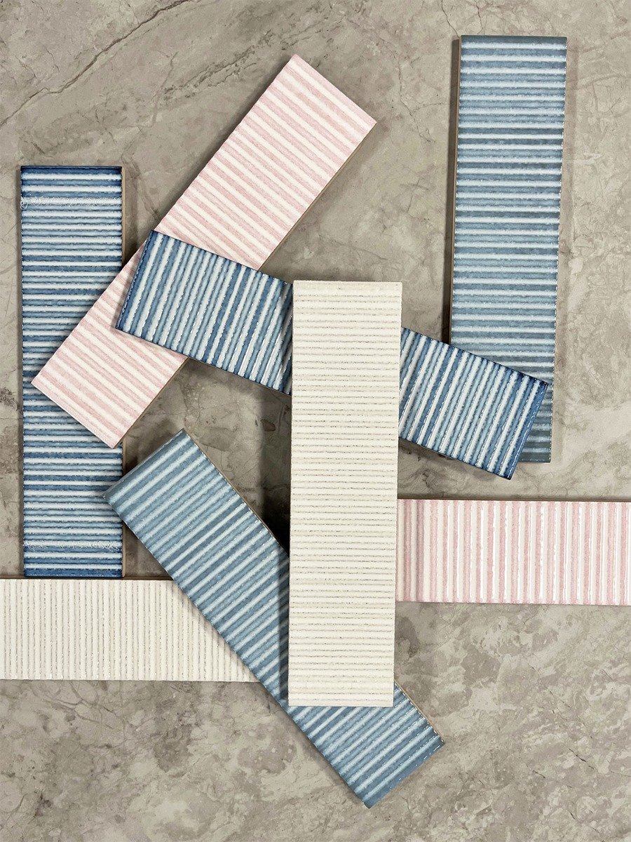 Canillo White Gloss Ceramic Brick Tile 300x75mm