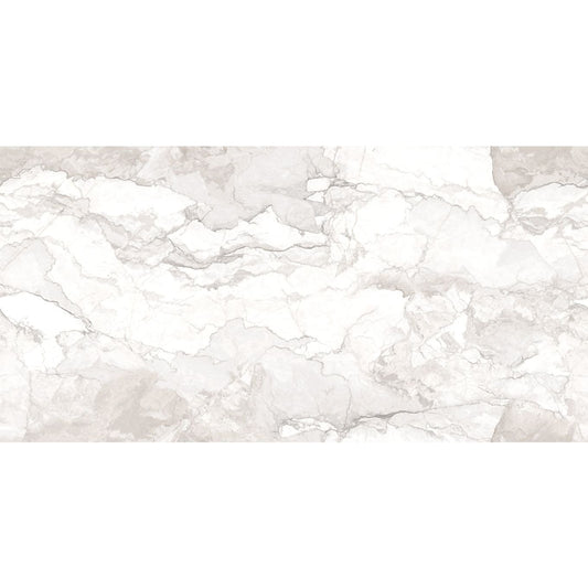 Kamino Flicker Grey Pearl Rocker Porcelain Marble Tile 1200x600mm