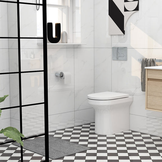 Alma Rimless Back to Wall pan