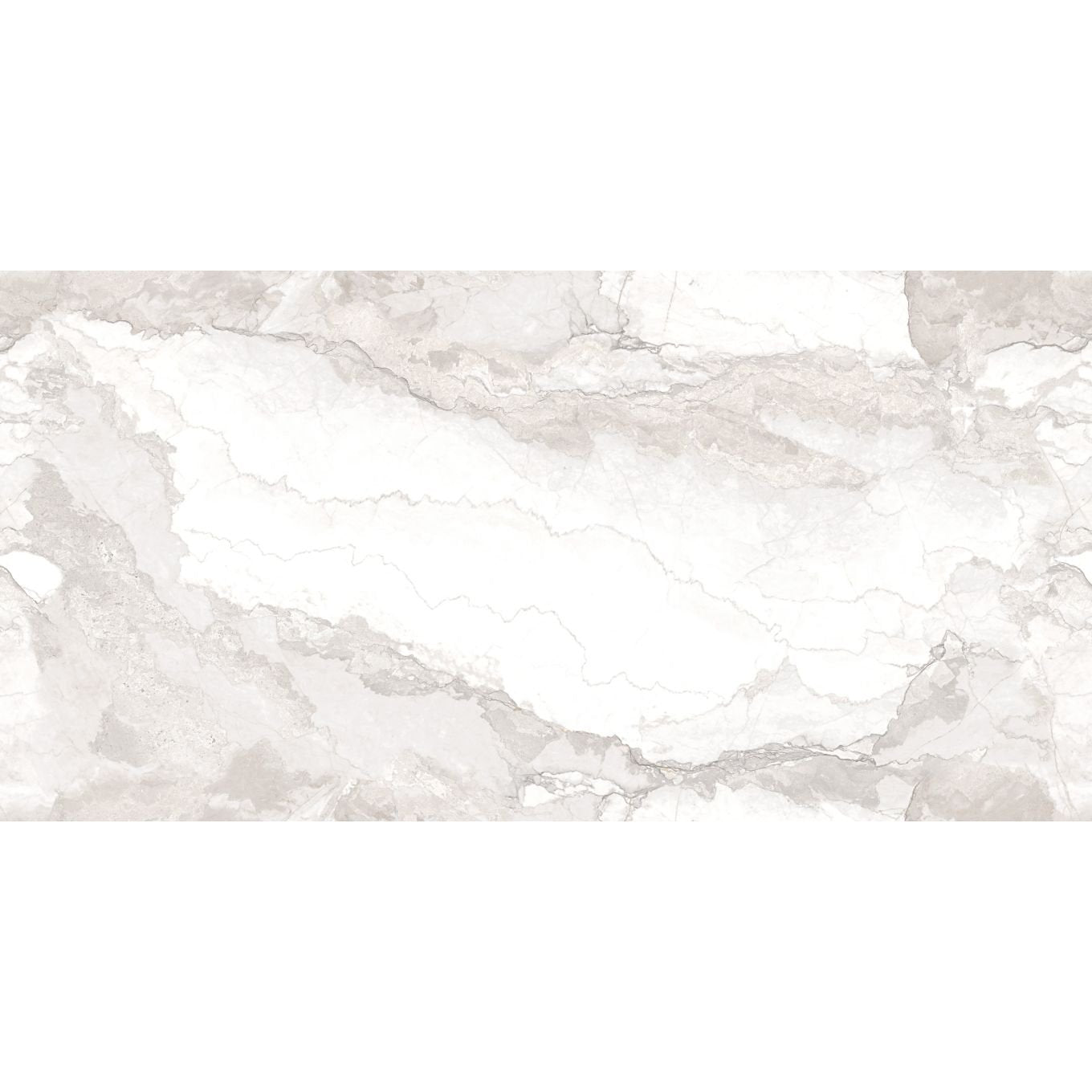 Kamino Flicker Grey Pearl Rocker Porcelain Marble Tile 1200x600mm