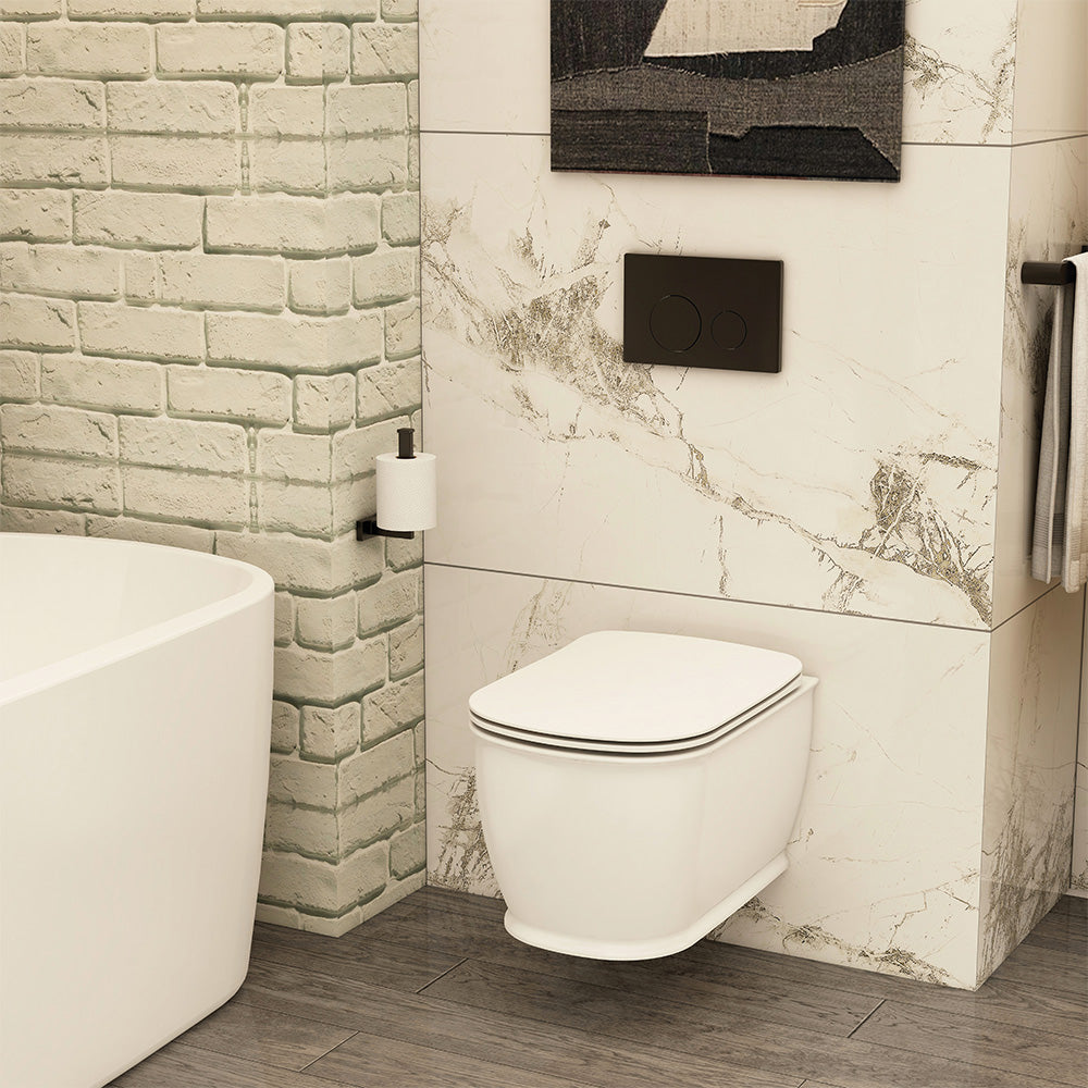 Liberty 540mm Wall Hung Rimless pan
