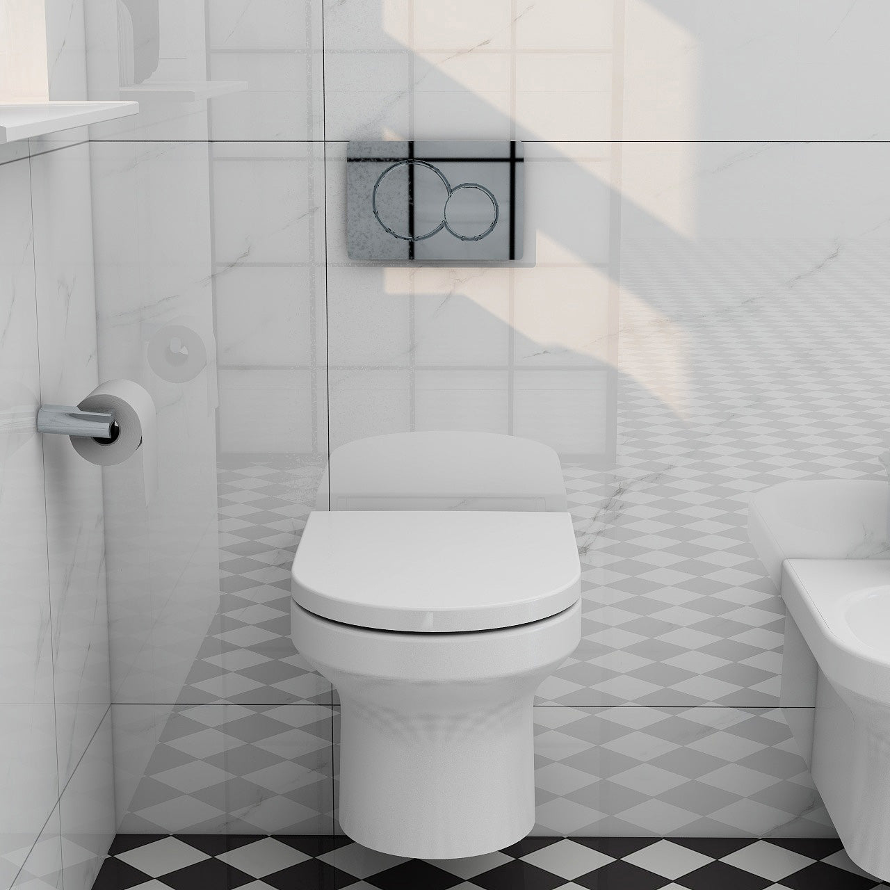 Alma Rimless Wall Hung Pan