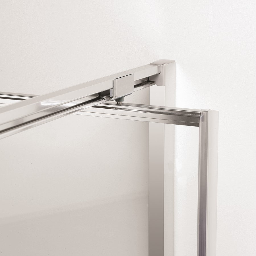 Clear 6 Pivot Door & Side Panel