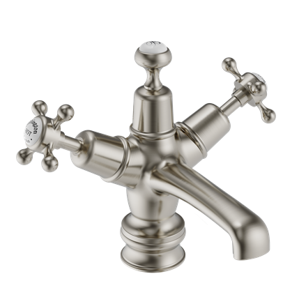 Claremont Regent Basin Mixer with Click-Clack Waste