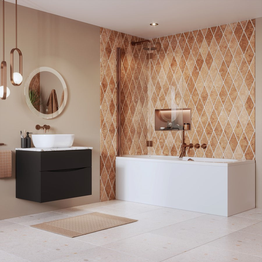 Asura Fully Folding Bath Screen