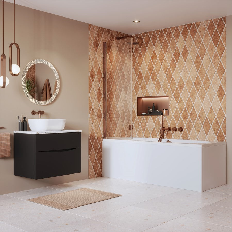 Asura Fully Folding Bath Screen