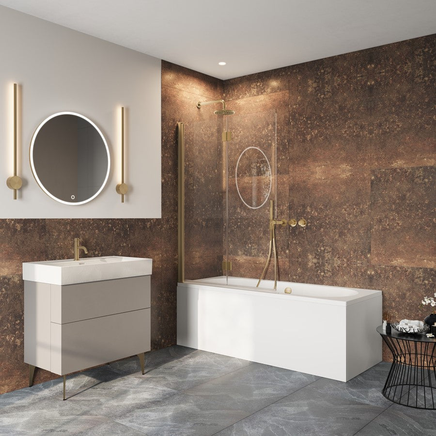 Asura Fully Folding Bath Screen