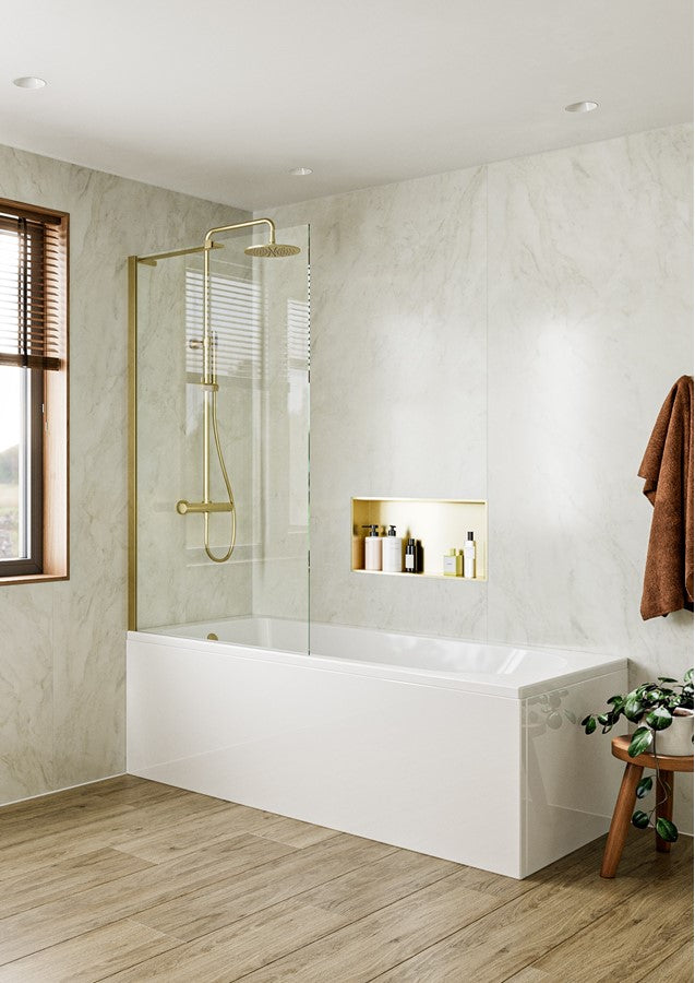 Clear 6 Fixed Bath Screen