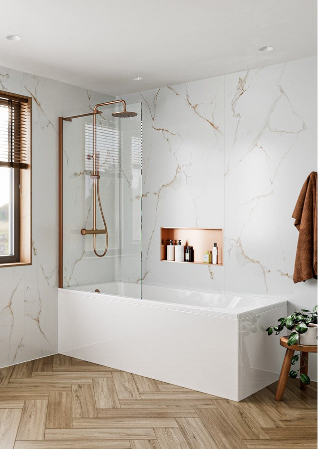 Clear 6 Fixed Bath Screen