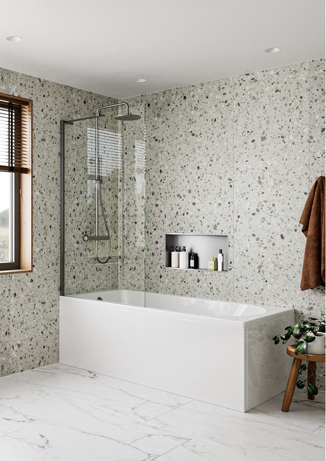 Clear 6 Fixed Bath Screen