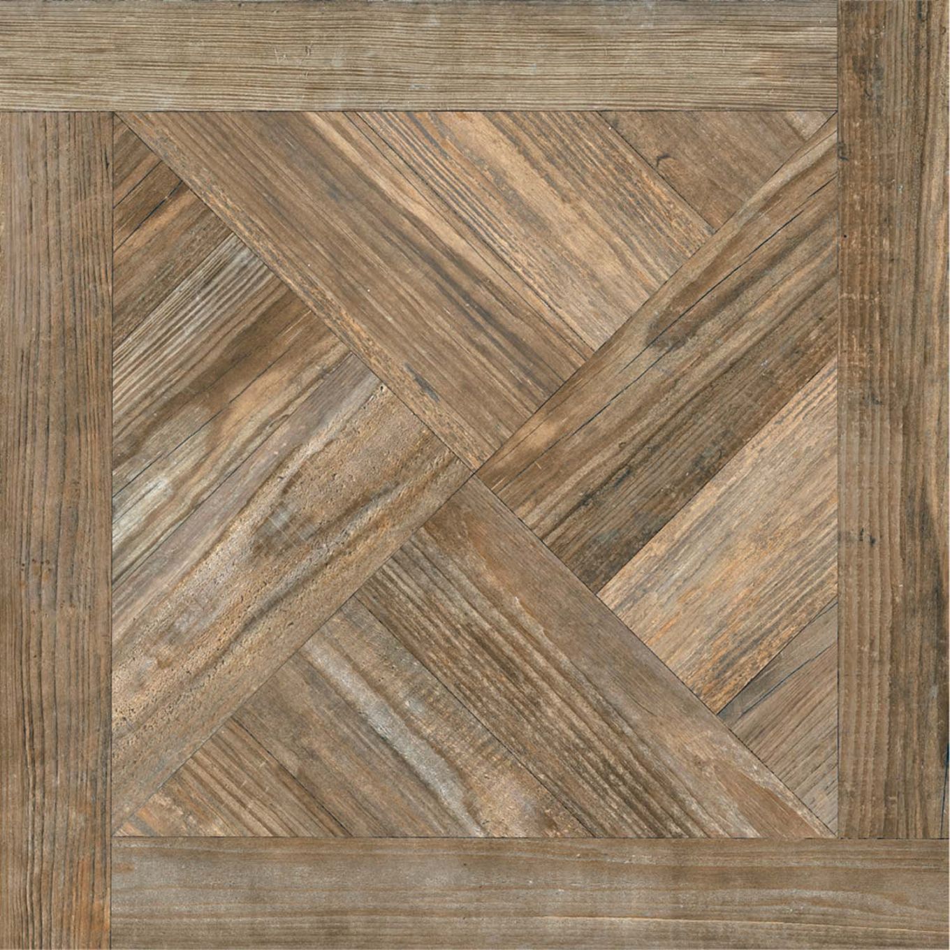 Pinkman Umber Wood Effect Matt Porcelain Tile 900x900mm