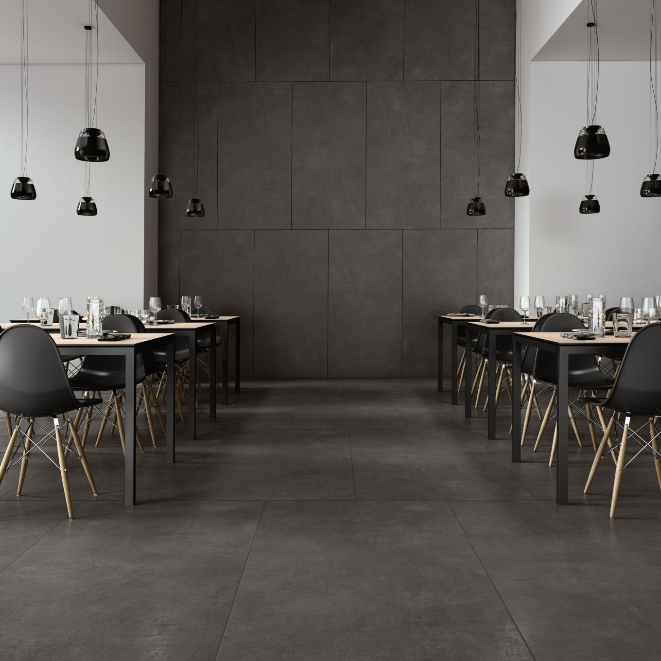 Straza Noir Matt Porcelain Tile 600x1200mm