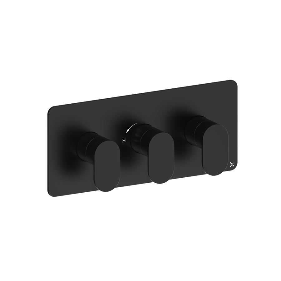 Drift 2 Outlet 3 Handle Shower Valve