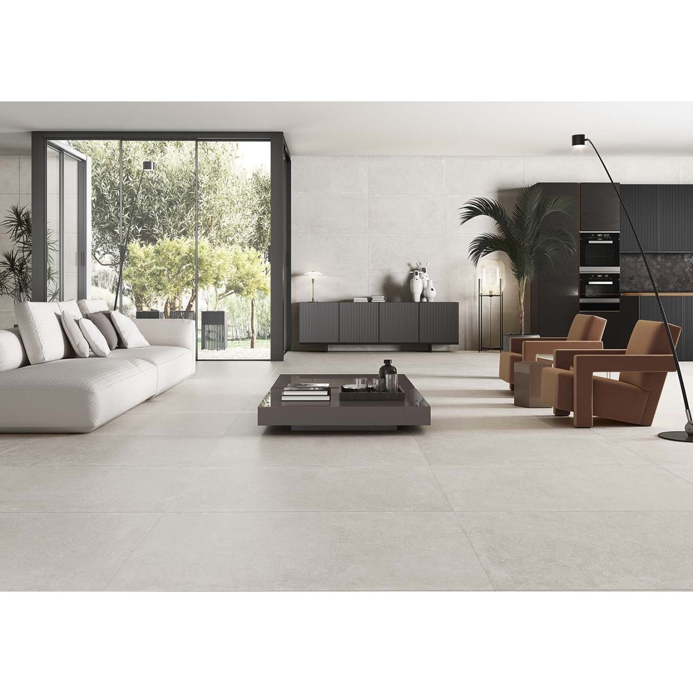 Reno Marfil Matt Ceramic Tile 1200x400mm