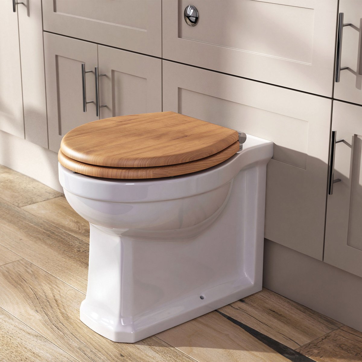 Claydon Traditional Back To Wall Toilet