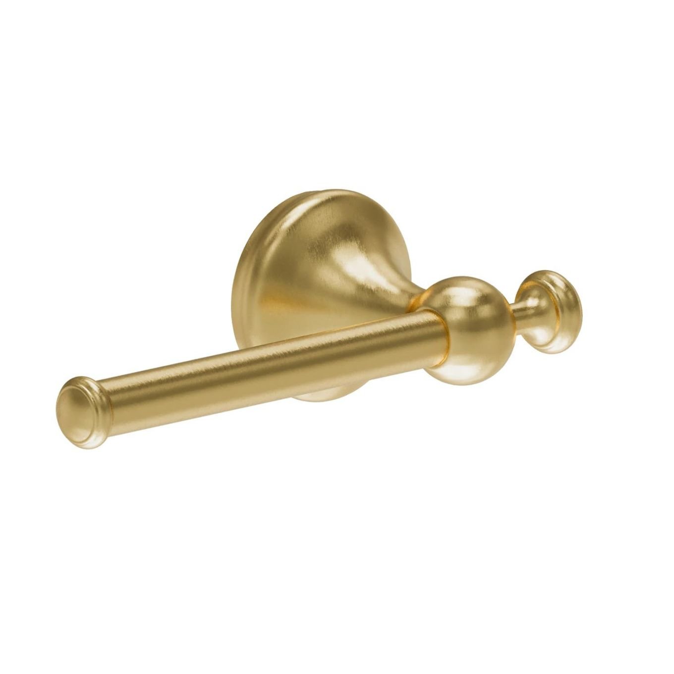 Warwick Brushed Gold Traditional Toilet Roll Holder