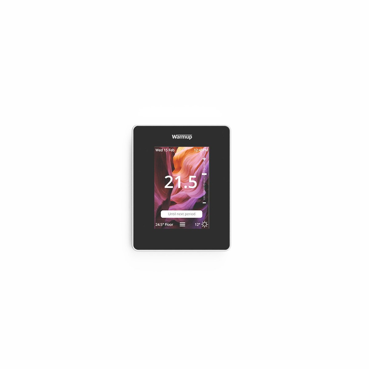 Warmup 6iE Wi-Fi Thermostat Onyx Black