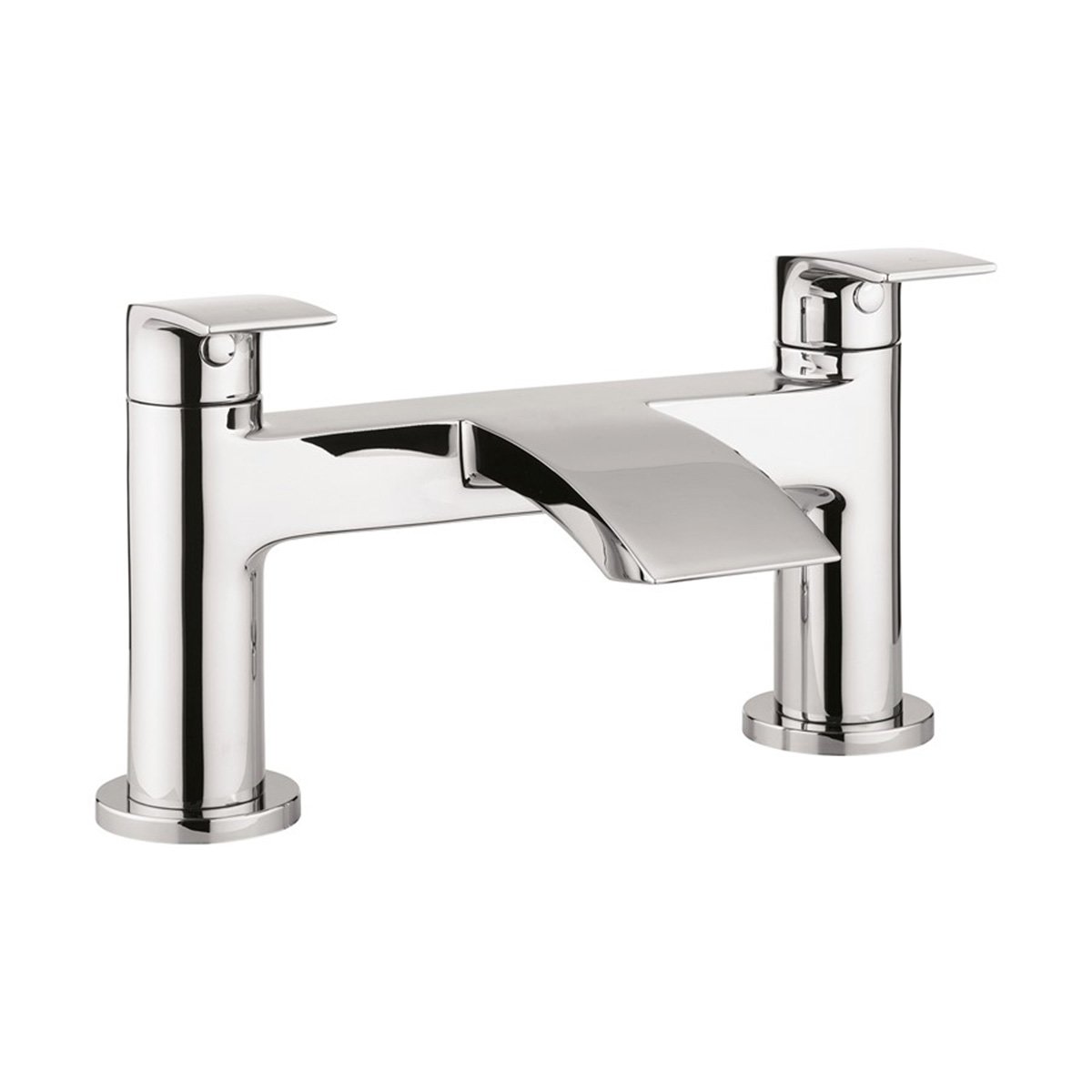 Crosswater Flow Dual Bath Filler Tap Chrome